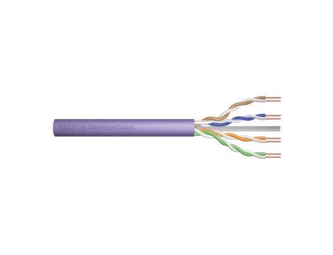 Kabel teleinformatyczny U/UTP kat.6 4x2xAWG23 LSOH Dca /305m/