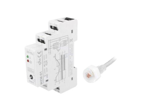 WZM-01/S1 Wyłącznik zmierzchowy, na szynę DIN, 230VAC, SPDT, IP20, WZM
