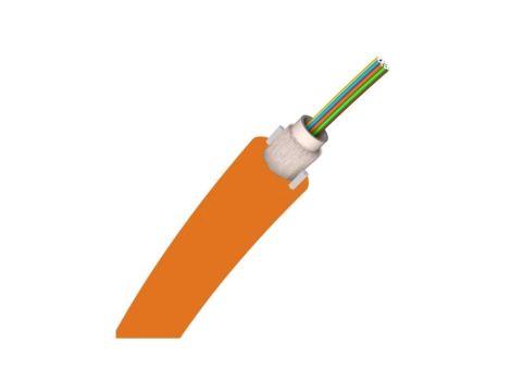 Kabel światłowodowy DAC 2 włókna SM 9/125 G.657.A1 zewnętrzny do ziemi pomarańczowy FIXNET /2000m/