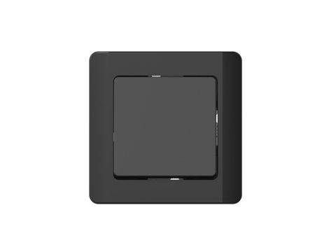 Łącznik podtynkowy krzyżowy, Silva, czarny / 46211