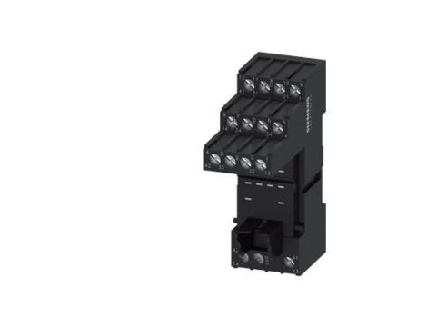 Podstawa przekaźnika PT ze stykami 4P z separacją logiczną szer. 28mm przył. śrubowe LZS:PT78742