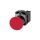Przycisk grzybkowy, 22 mm, okrągły,czerwony, 40 mm, bez samopowrotu, odryglowanie pociągowe, z uchwytem, 1NC 3SU1100-1BA20-1CA0