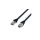 patchcord sftp C6a czarny /3 m/