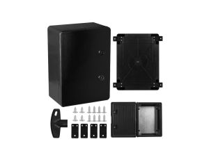 Obudowa plastikowa skrzynka hermetyczna natynkowa ABS 250x350x150mm IP65 czarna NEKU