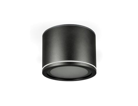 Punktowa oprawa sufitowa do łazienki UMA Sand Gun Color IP54 okrągła antracyt EDO777543