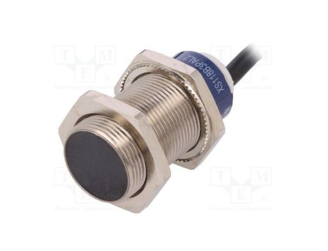 XS118B3PAL2 Czujnik indukcyjny, Output: PNP / NO, 08mm, 1224VDC, M18, 2m, Szczelność: IP68
