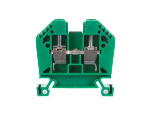 Złączka szynowa 2-przewodowa 10mm2 zielona EURO 10/35 43402GR /50szt./