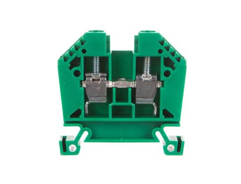 Złączka szynowa 2-przewodowa 10mm2 zielona EURO 10/35 43402GR /50szt./