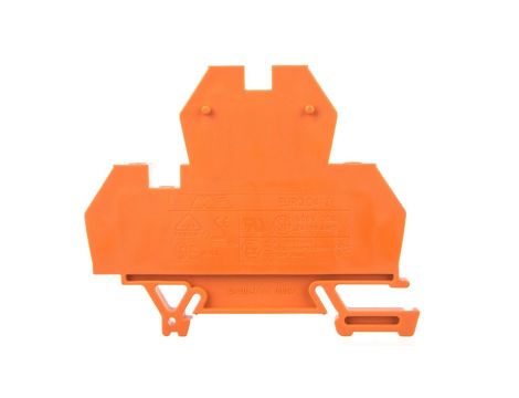 Złączka piętrowa 4-przewodowa 4mm2 pomarańczowa EURO 43550OR /50szt./