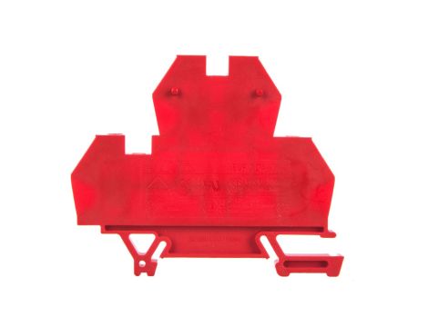 Złączka piętrowa 4-przewodowa 4mm2 czerwona EURO 43550RD /10szt./