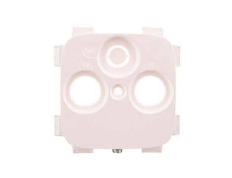 VALENA ALLURE Plakietka gniazda antenoweego tv-rd-sat 30mm perłowy 754809