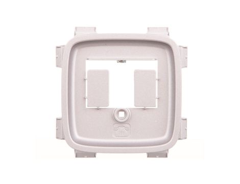 VALENA ALLURE Plakietka gniazdo tae/tdo aluminium 755497