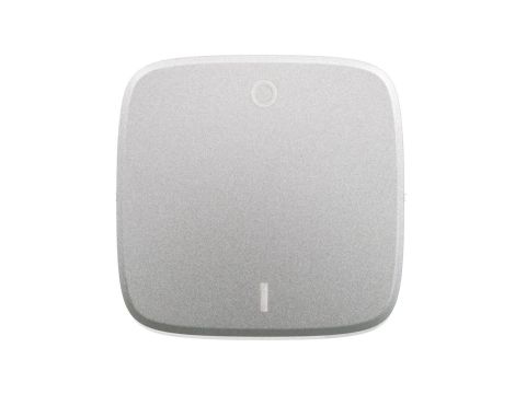 VALENA ALLURE Klawisz łącznika dwupolowego aluminium 755127