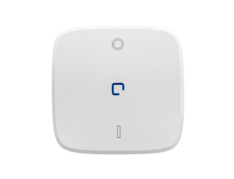 VALENA ALLURE Klawisz łącznika dwubiegunowego ze wskaźnikiem biały 755045