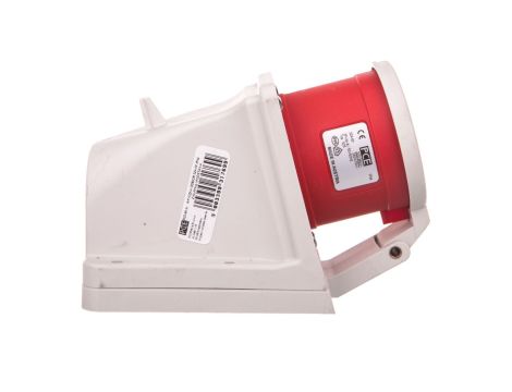 Wtyczka odbiornikowa 32A 5P 400V czerwona IP44 525-6kdv
