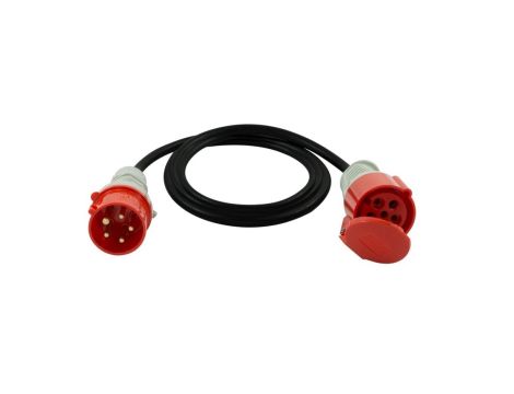 Przedłużacz 1-gniazdo 10m 32A/5P H07RN-F 5x2,5 SP5-32-2,5-10