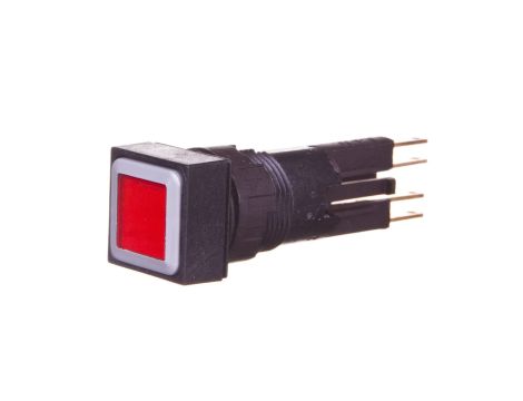 Napęd przycisku czerwony z podświetleniem z samopowrotem Q18LT-RT/WB 088537