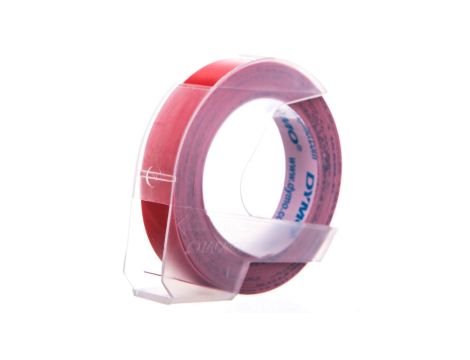 Taśma 3D 9mm x 3m czerwona 520102