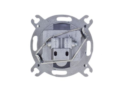 KARO Gniazdo antenowe RTV przelotowe 16dB białe GPA-16SP/m/00