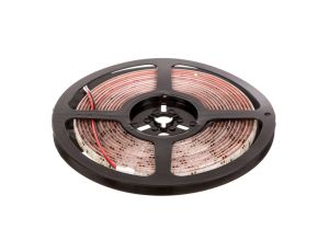 Taśma LED SMD 3014 wodoodporna 12V DC 14,4W/m ciepły biały BIAŁE PCB 120DIOD/m 8mm rolka 5m samoprzylepna LD-VW3014CB-60