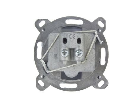 KARO Gniazdo antenowe RTV przelotowe 14dB białe GPA-14SP/m/00