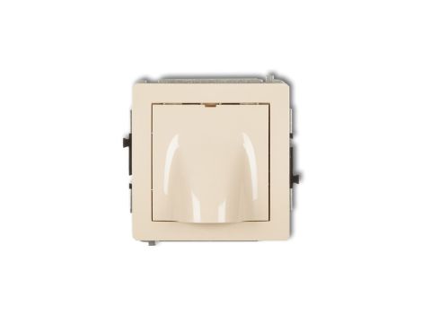 DECO Mechanizm wypustu kablowego beżowy 1DWPK