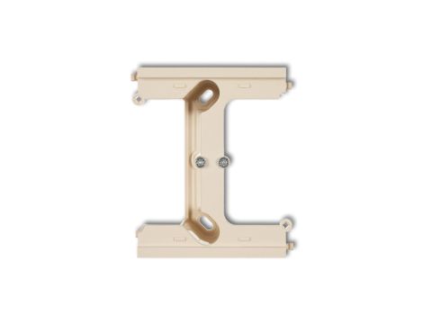 DECO Moduł rozszerzający puszkę natynkową pojedynczą, składaną do ramek wielokrotnych DECO beżowy 1DPU-2