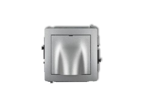 DECO Mechanizm wypustu kablowego srebrny metalik 7DWPK