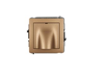 DECO Mechanizm wypustu kablowego złoty metalik 8DWPK