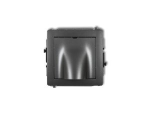 DECO Mechanizm wypustu kablowego grafitowy 11DWPK