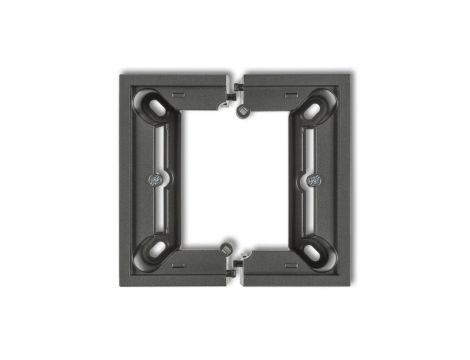 DECO Puszka natynkowa pojedyncza, składana DECO grafitowy 11DPU-1