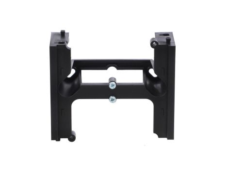 DECO Moduł rozszerzający puszkę natynkową pojedynczą, składaną do ramek wielokrotnych DECO czarny mat 12DPU-2