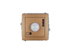 DECO Czujnik ruchu elektroniczny złoty metalik 8DCR-1