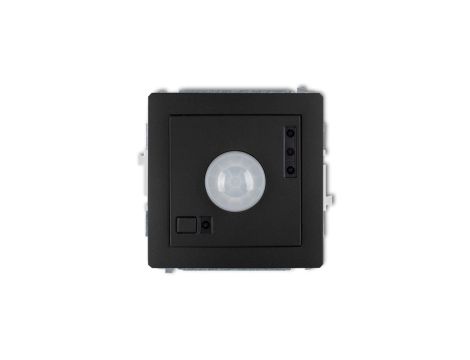 DECO Czujnik ruchu elektroniczny czarny mat 12DCR-1