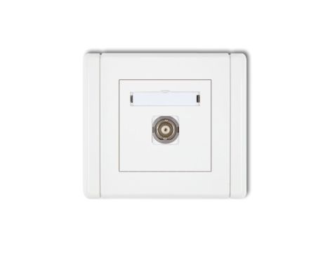 FLEXI Gniazdo pojedyncze BNC biały FGBNC-1