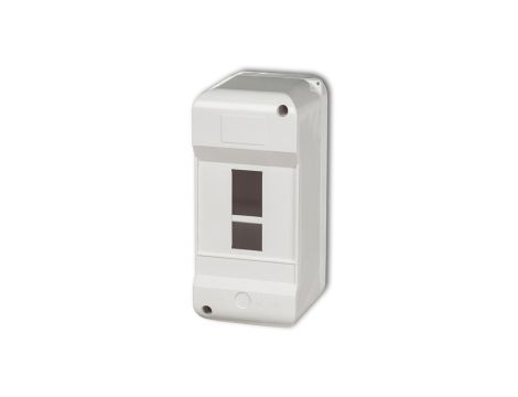 Rozdzielnica 3 modułowa z zerem biała OB-3ZZ