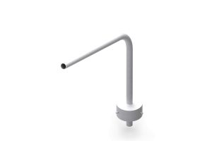 OG Wysięgnik lampowy na słup żerdziowy fi 60 mm 120stopni fi263 40620202