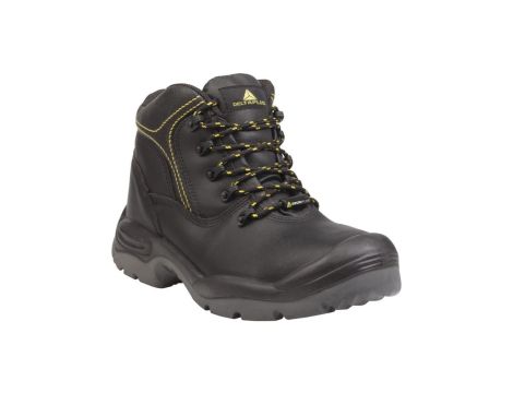 Buty robocze ze skórzany krupon barwiony gładki amagnetyczne S3 SRC kolor czarny rozmiar 45 SANTAS3NO45