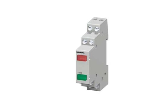 Lampka modułowa 1-fazowa czerwona/zielona 230V 5TE5801