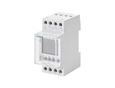 Zegar sterujący cyfrowy dobowy/tygodniowy 16A dwukanałowy 7LF4522-0