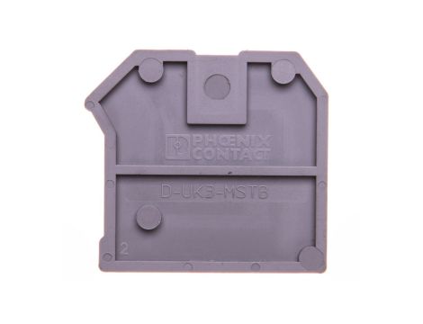 Ścianka końcowa szara D-UK 3-MSTB 3002047 /50szt./