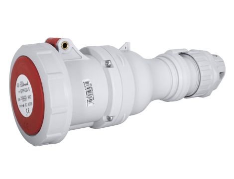 Gniazdo przenośne 63A 5P 400V czerwone TWIST GPP 63/5 IP67 921878