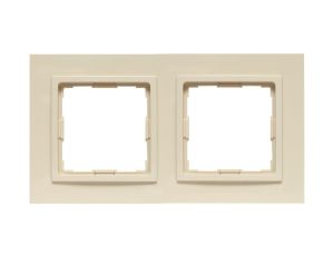 VENA2 Ramka podwójna krem 520382