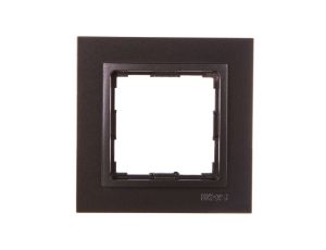 VENA2 Ramka pojedyncza antracyt 526181