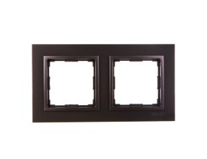 VENA2 Ramka podwójna antracyt 526182