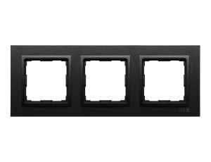 VENA2 Ramka potrójna antracyt 526183