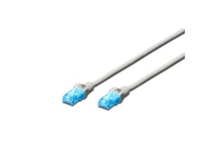 Kabel krosowy (Patch Cord) U/UTP kat.5e szary 1,5m DK-1512-015