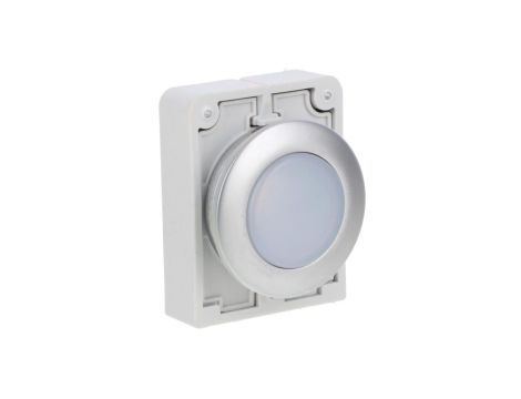 Główka lampki sygnalizacyjnej 30mm płaska biała M30C-FL-W 183287
