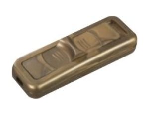 Wyłącznik suwakowy przelotowy lub końcowy 2-torowy 2,5A/250V złoty WS-2P/ZŁOTY