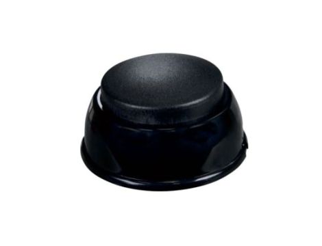 Wyłącznik nożny przelotowy, jednopozycyjny, zwierny, dwutorowy 16A 250V WN-2/16A/CZARNY